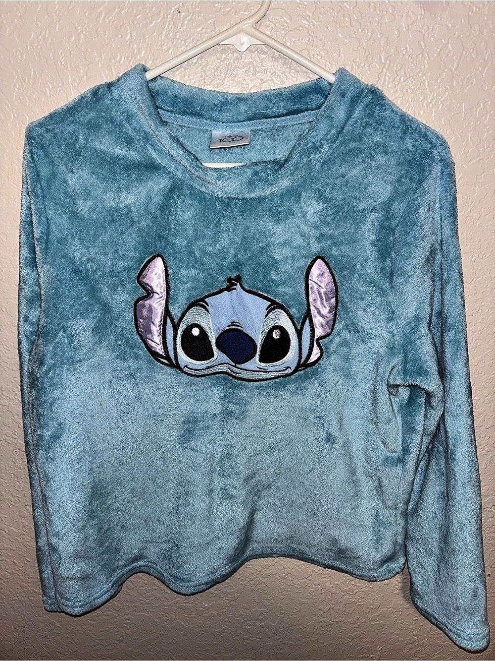 Disney Stitch Girls 10/12 Blue Sweatshirt